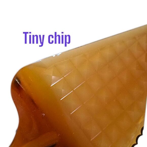 Ultratemp Pie Server Serrated Cake Vintage Translucent Amber Robinson USA Made.‎ - Picture 2 of 16